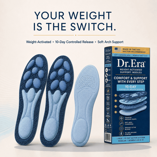 Dr.Era® Weight-Activated 10-Day Comfort Insoles