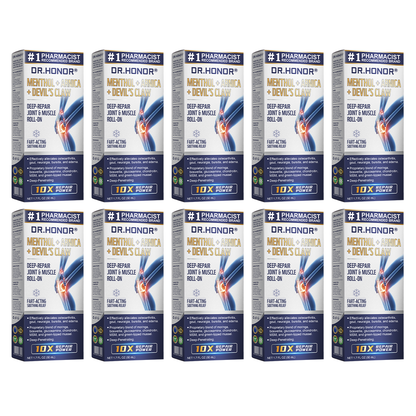 𝐃𝐑.𝐇𝐎𝐍𝐎𝐑® 𝗠𝗲𝗻𝘁𝗵𝗼𝗹 · 𝗔𝗿𝗻𝗶𝗰𝗮 × 𝗗𝗲𝘃𝗶𝗹’𝘀 𝗖𝗹𝗮𝘄 10-𝐢𝐧-𝟏 𝐀𝐝𝐯𝐚𝐧𝐜𝐞𝐝 𝐉𝐨𝐢𝐧𝐭 & 𝐌𝐮𝐬𝐜𝐥𝐞 𝐑𝐞𝐩𝐚𝐢𝐫 𝐑𝐨𝐥𝐥-𝐎𝐧 (𝐅𝐚𝐬𝐭-𝐀𝐜𝐭𝐢𝐧𝐠 𝐒𝐨𝐨𝐭𝐡𝐢𝐧𝐠 𝐑𝐞𝐥𝐢𝐞𝐟) | 𝐅𝐨𝐫 𝐎𝐬𝐭𝐞𝐨𝐚𝐫𝐭𝐡𝐫𝐢𝐭𝐢𝐬, 𝐆𝐨𝐮𝐭, 𝐍𝐞𝐮𝐫𝐚𝐥𝐠𝐢𝐚, 𝐁𝐮𝐫𝐬𝐢𝐭𝐢𝐬, 𝐒𝐰𝐞𝐥𝐥𝐢𝐧𝐠 & 𝐄𝐝𝐞𝐦𝐚 | 𝐅𝐚𝐬𝐭-𝐀𝐛𝐬𝐨𝐫𝐛𝐢𝐧𝐠, 𝐍𝐨𝐧-𝐆𝐫𝐞𝐚𝐬𝐲, 𝐍𝐨-𝐌𝐞𝐬𝐬, 𝐓𝐚𝐫𝐠𝐞𝐭𝐞𝐝 𝐀𝐩𝐩𝐥𝐢𝐜𝐚𝐭𝐢𝐨𝐧