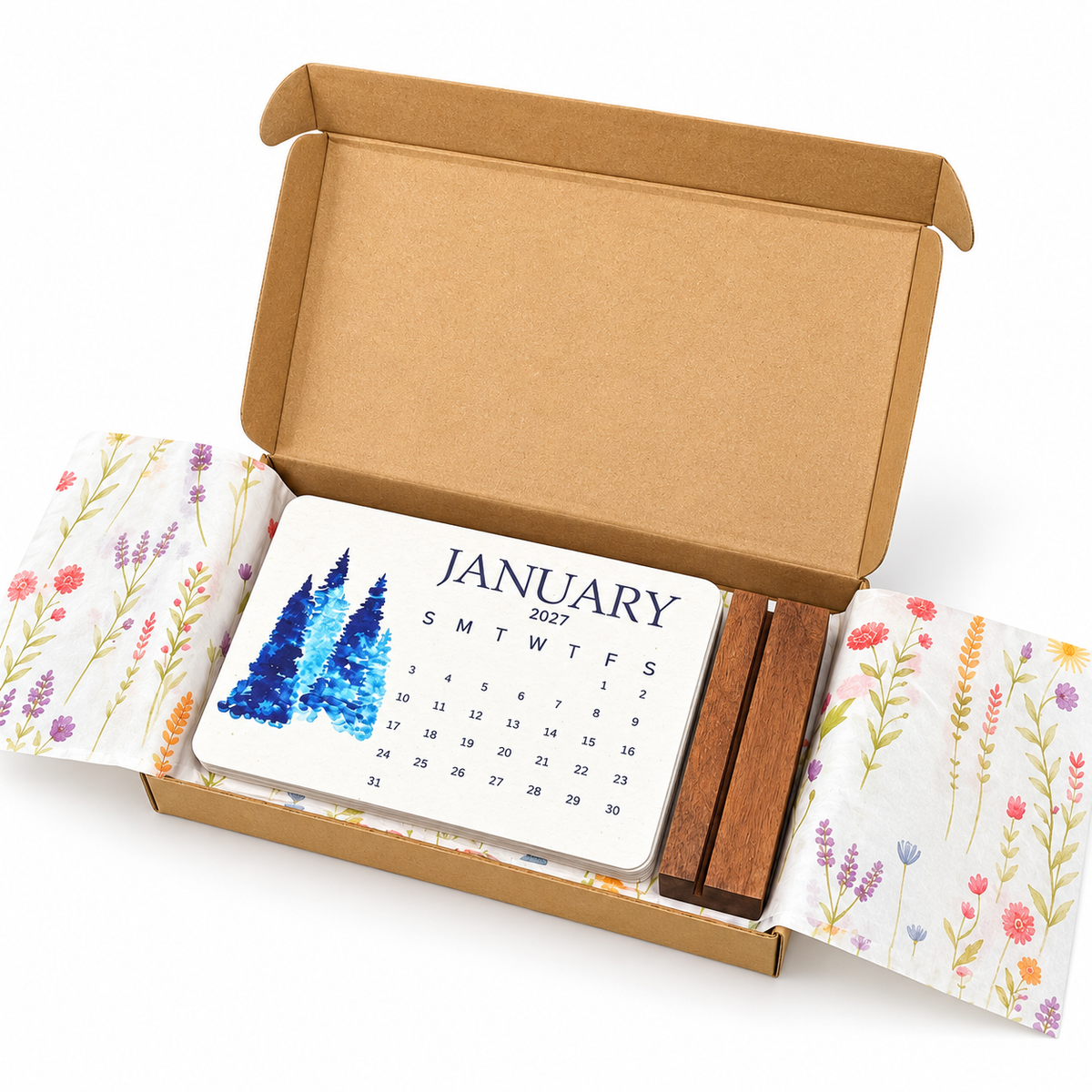 🌱Eco-Friendly Plantable “Timeless” Seed Calendar 2027