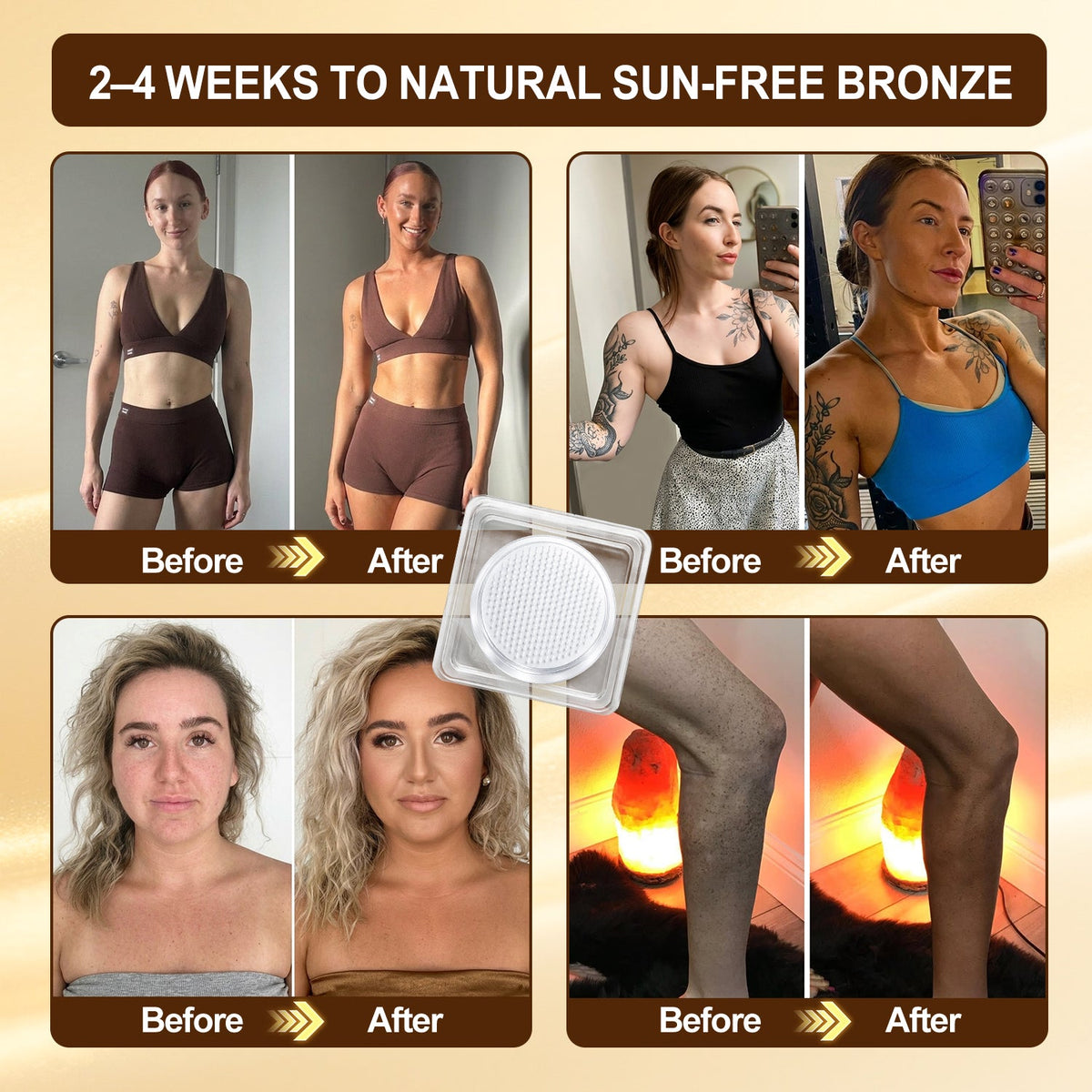 ☀️ Hiskin® Sunless Bronze Tanning Microneedle Patch | One Patch Daily · Gradual Bronze Glow Over 2–4 Weeks ✅ No UV, No Orange, No Streaks, No DHA, No Mess.