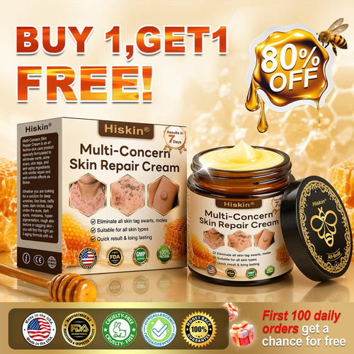 【EXCLUSIVE POST-CARE OFFER】 Target the Spot. Then Help Skin Look Smooth Again. HISKIN® Multi-Concern Skin Repair Cream