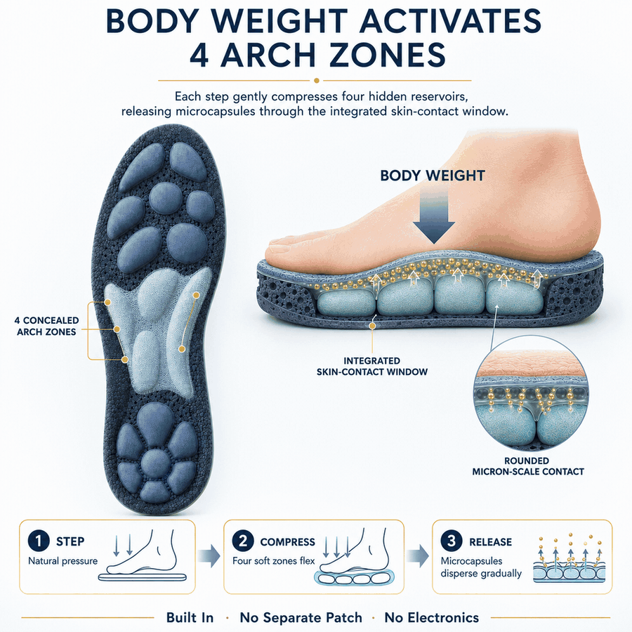 Dr.Era® Weight-Activated 10-Day Comfort Insoles