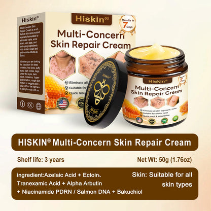 【EXCLUSIVE POST-CARE OFFER】 Target the Spot. Then Help Skin Look Smooth Again. HISKIN® Multi-Concern Skin Repair Cream