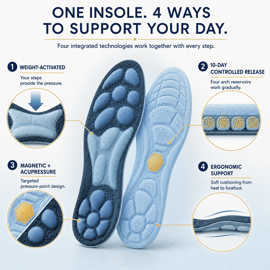 Dr.Era® Weight-Activated 10-Day Comfort Insoles