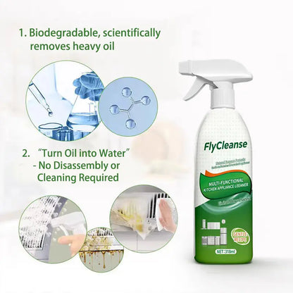 FlyCleanse kitchen grease cleaner spray image 3