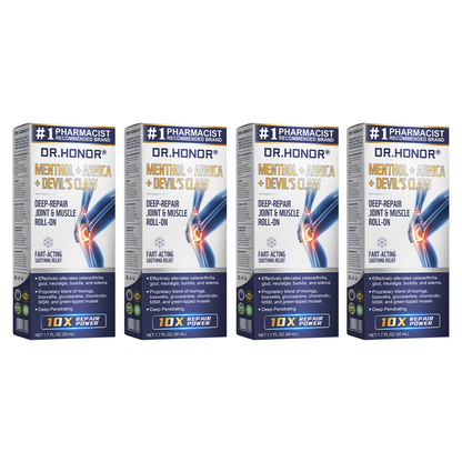 𝐃𝐑.𝐇𝐎𝐍𝐎𝐑® 𝗠𝗲𝗻𝘁𝗵𝗼𝗹 · 𝗔𝗿𝗻𝗶𝗰𝗮 × 𝗗𝗲𝘃𝗶𝗹’𝘀 𝗖𝗹𝗮𝘄 10-𝐢𝐧-𝟏 𝐀𝐝𝐯𝐚𝐧𝐜𝐞𝐝 𝐉𝐨𝐢𝐧𝐭 & 𝐌𝐮𝐬𝐜𝐥𝐞 𝐑𝐞𝐩𝐚𝐢𝐫 𝐑𝐨𝐥𝐥-𝐎𝐧 (𝐅𝐚𝐬𝐭-𝐀𝐜𝐭𝐢𝐧𝐠 𝐒𝐨𝐨𝐭𝐡𝐢𝐧𝐠 𝐑𝐞𝐥𝐢𝐞𝐟) | 𝐅𝐨𝐫 𝐎𝐬𝐭𝐞𝐨𝐚𝐫𝐭𝐡𝐫𝐢𝐭𝐢𝐬, 𝐆𝐨𝐮𝐭, 𝐍𝐞𝐮𝐫𝐚𝐥𝐠𝐢𝐚, 𝐁𝐮𝐫𝐬𝐢𝐭𝐢𝐬, 𝐒𝐰𝐞𝐥𝐥𝐢𝐧𝐠 & 𝐄𝐝𝐞𝐦𝐚 | 𝐅𝐚𝐬𝐭-𝐀𝐛𝐬𝐨𝐫𝐛𝐢𝐧𝐠, 𝐍𝐨𝐧-𝐆𝐫𝐞𝐚𝐬𝐲, 𝐍𝐨-𝐌𝐞𝐬𝐬, 𝐓𝐚𝐫𝐠𝐞𝐭𝐞𝐝 𝐀𝐩𝐩𝐥𝐢𝐜𝐚𝐭𝐢𝐨𝐧