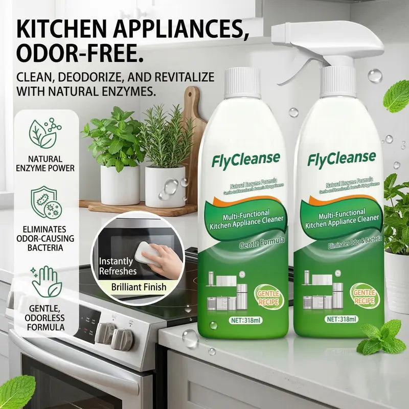 FlyCleanse kitchen grease cleaner spray image 5