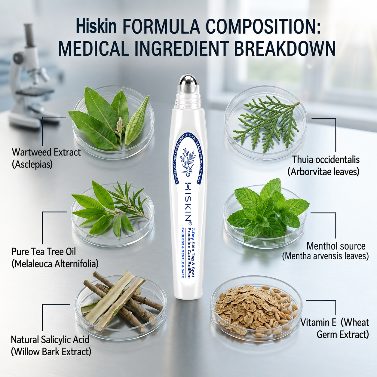 𝐇𝐈𝐒𝐊𝐈𝐍®👩‍⚕️【30%OFF only today】 𝟕-𝐃𝒂𝘆 𝐒𝗸𝐢𝐧 𝐓𝒂𝗴 & 𝐒𝐩𝙤𝐭 𝐄𝐫𝒂𝐬𝙚𝐫 Painless & Scar-Free Advanced Imperfection Removal Rollerball Pen