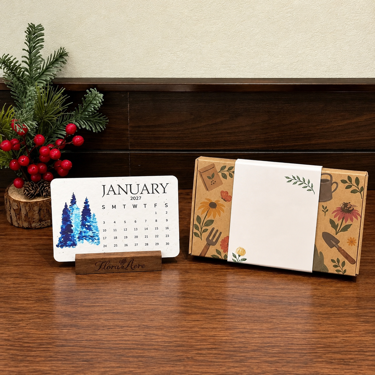 🌱Eco-Friendly Plantable “Timeless” Seed Calendar 2027