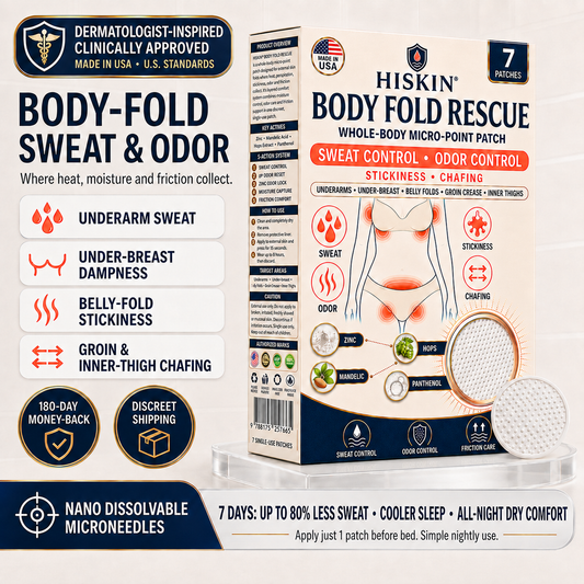 HISKIN® Body Fold Rescue — Whole-Body Micro-Point Patch