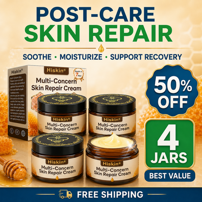 【EXCLUSIVE POST-CARE OFFER】 Target the Spot. Then Help Skin Look Smooth Again. HISKIN® Multi-Concern Skin Repair Cream