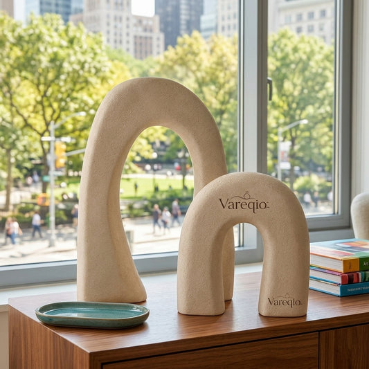 Vareqio™ Orvena Sculptural Arch Décor – Set of 2